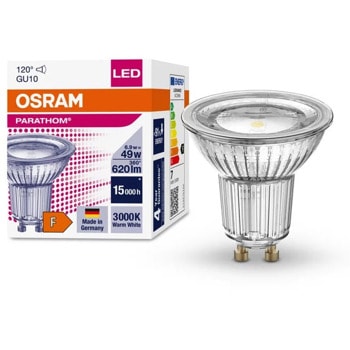 LED крушка Ledvance AC45672, GU10, PAR16, 6.9W, 620lm, 3000K | JAR Computers LED крушка Ledvance PAR16 80 AC45672
