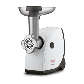 Месомелачка Tefal NE463138, решетки от неръждаема стомана, 2000W, бяла | JAR Computers Месомелачка Tefal NE463138