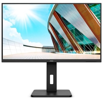 Монитор AOC U32P2, 31.5" (80.01 cm) VA панел, 4K/UHD, 4ms, 50M:1, 350 cd/m2, DisplayPort, HDMI, USB Hub | JAR Computers AOC U32P2