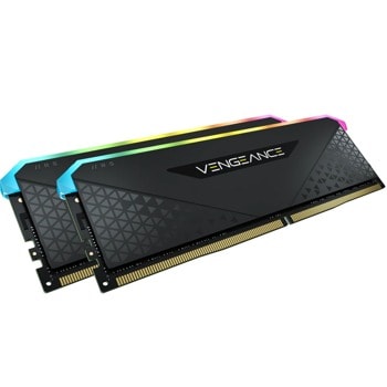 Памет 16GB (2x8GB) DDR4, 3600MT/s, Corsair VENGEANCE RGB RT CMN16GX4M2Z3600C16, 1.35V | JAR Computers Corsair VENGEANCE RGB RT 16GB (2 x 8GB) DDR4 3600M