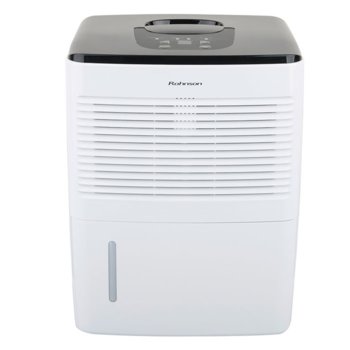 Обезвлажнител за въздух Rohnson R 9810, 2 л вместимост на резервоара, филтър, за помещения до 45кв.м., 10 л./24 часа капацитет на изсушаване, бял | JAR Computers Rohnson R 9810