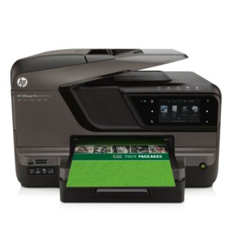 HP OfficeJet Pro 8600 Plus eAiO, цветен мастилен принтер/скенер/копир, Duplex, ADF, 1200x600 dpi; 20/16стр/мин; 4.3" (10.92 cm) сензорен дисплей, Card Reader, 128MB, WiFi 802.11n & RJ45, USB, 1 г. | JAR Computers HP OfficeJet Pro 8600 Plus eAiO