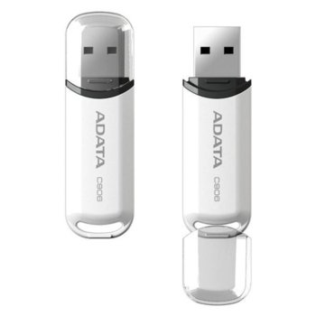 16GB USB Flash, A-Data C906, бяла