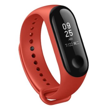 Каишка за смарт гривна Xiaomi Mi Band 3/4, силиконова, оранжева | JAR Computers Xiaomi Silicone band for Xiaomi Mi Band 3/4 orange