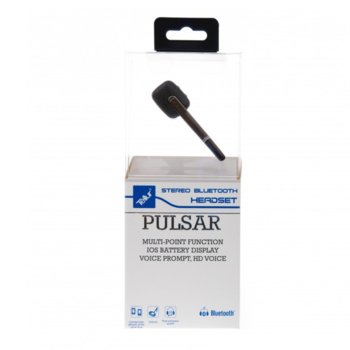Bluetooth слушалки Tellur, Pulsar series, черни