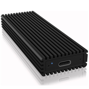 Кутия RaidSonic ICY BOX (IB-1816M-C31), за SSD, M.2 (2280), NVMe, USB 3.1 Gen 2 Type-C, черна | JAR Computers RaidSonic IB-1816M-C31