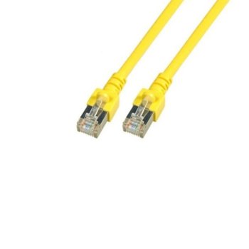 Пач кабел EFB-Elektronik, SFTP, Cat.5e, 1.5m, жълт | JAR Computers EFB-Elektronik SFTP Cat.5e 1.5m жълт K5457DG1,5