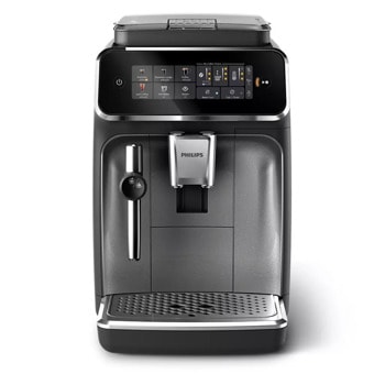 Кафеавтомат Philips EP3329/70, 1500W, 15bar, 1.8 л. обем на резервоара за вода, 3 настройки за температурата, AquaClean, черен | JAR Computers Кафеавтомат Philips EP3329/70