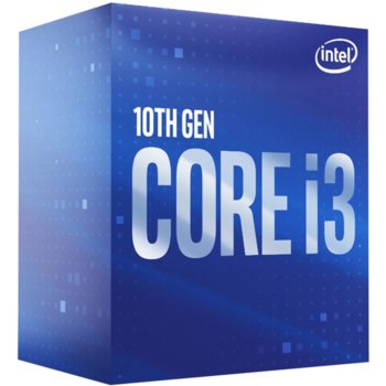 Процесор Intel Core i3-10105F, четириядрен (3.7/4.4 GHz, 6MB, LGA1200) Box, с охлаждане | JAR Computers Intel BX8070110105F