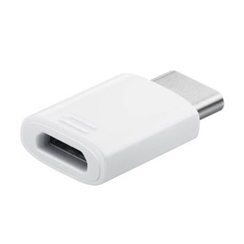 Преходник Samsung USB C(м) към Micro USB B (ж) for Galaxy Note 7, бял | JAR Computers Samsung USB C(м) към Micro USB B (ж)