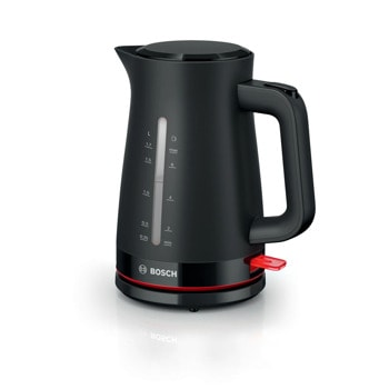 Електрическа кана Bosch TWK3M123, 1.7 л. вместимост, 2400W, черна | JAR Computers Електрическа кана Bosch TWK3M123