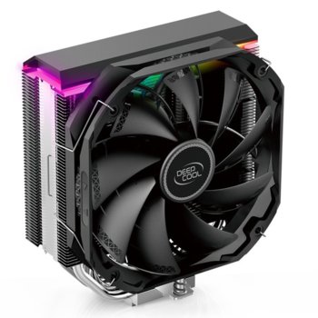 Охлаждане за процесор DeepCool AS500 aRGB, съвместимост с Intel LGA 1150/1155/1156/2011-0/2011-3/2066 & AMD FM1/FM2/FM2+/AM2/AM2+/AM3/AM3+ | JAR Computers DeepCool AS500 aRGB with controller