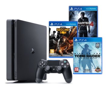 PlayStation 4 Slim + Adventure Pack 500GB