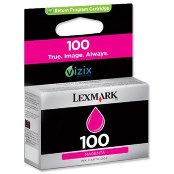 Magenta Return Programme Ink Cartridge Lexmark #10