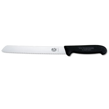 Нож за хляб Victorinox Fibrox, 21 см, неръждаема стомана, черен | JAR Computers Victorinox Fibrox 5.2533.21