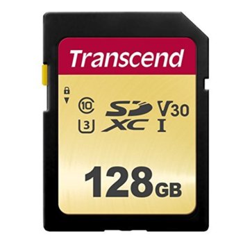 128GB SDXC Transcend TS128GSDC500S