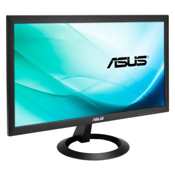 Монитор 19.5" (49.53 cm) Asus VX207NE, TN панел, HD LED, 5ms, 100 000 000:1, 200 cd/m2, DVI | JAR Computers Asus VX207NE 90LM00Y1-B02370