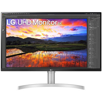 Монитор LG 32UN650K-W, 31.5" (80.01 cm) IPS панел, 4K/UHD, 5ms (GtG), 1000:1, 350cd/m2, DisplayPort, HDMI | JAR Computers LG 32UN650K-W