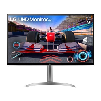 Монитор LG 32UQ750P-W, 31.5" (80.01cm) VA панел, 144Hz, 4K/UHD, 4ms, 400cd/m2, DisplayPort, HDMI | JAR Computers Монитор LG 32UQ750P-W