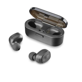 Слушалки Audio Quality Lab Shadow, Bluetooth, микрофон, черни | JAR Computers Bluetooth стерео слушалки Shadow