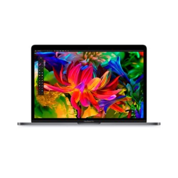 Лаптоп Apple MacBook Pro 13(MPXU2ZE/A_Z0UL0003T/BG), двуядрен Kaby Lake Intel Core i5-7360U 2.3/3.6GHz, 13.3" (33.78 cm) WQXGA Retina дисплей(Thunderbolt 3), 8GB LPDDR3, 256GB SSD, 4x Thunderbolt 3, BG клавиатура, MacOSX Sierra, 1.37 kg | JAR Computers Apple MacBook Pro 13 MPXU2ZE/A_Z0UL0003T/BG