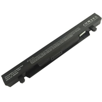 Батерия (заместител) за лаптоп Asus, съвместима с ASUS GL552/ZX50/ROG/FX-PLUS/ROG ZX5, 4-cell, 14.4V, 2200mAh | JAR Computers Батерия за ASUS FX-Plus 14.4V 2200mAh 4cell