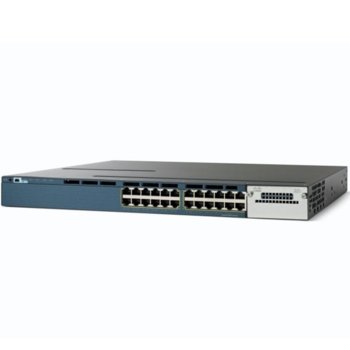 Суич Cisco Catalyst WS-C3560X-24P-L, 24 x 10Base-T/100Base-TX/1000Base-T - RJ-45 - PoE, 1 x USB - Type A, 1 x console - mini-USB Type B - management, 1 x RS-232 - RJ-45 - management, 1 x 10Base-T/100Base-TX - RJ-45 - management | JAR Computers Cisco Catalyst WS-C3560X-24P-L