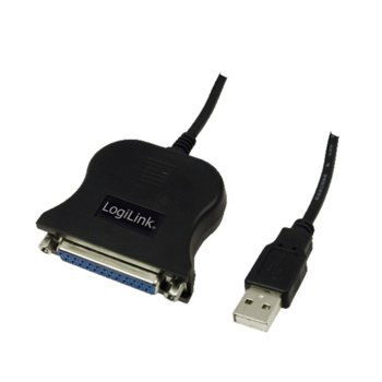 Преходник от USB към Parallel (D-Sub 25ж) | JAR Computers Adapter USB към Parallel 25pin