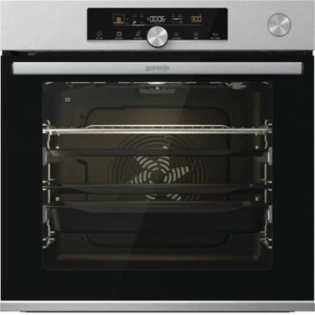 Фурна за вграждане Gorenje BPSA6747A08X, клас А+, 77л. обем, PyroClean, GentleBake, BakeSensor, FastPreheat, FrozenBake, GentleBake, AutoBake, инокс | JAR Computers Gorenje BPSA6747A08X