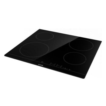 Стъклокерамичен плот Gorenje ECT641BSC, 4 нагревателни зони, 6500W, черен | JAR Computers Стъклокерамичен плот Gorenje ECT641BSC