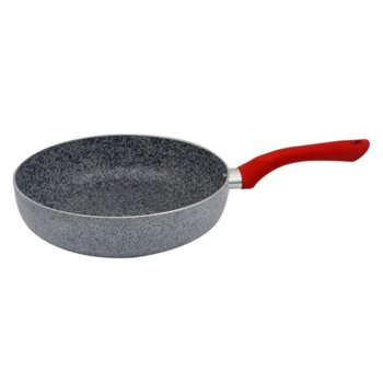 Дълбок тиган Zephyr Actual Line ZP 1319 NM24D, алуминий, керамично покритие, 24 cm диаметър, 6.5 cm дълбочина, сив | JAR Computers Дълбок тиган Zephyr Actual Line ZP 1319 NM24D