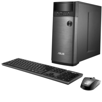 Настолен компютър Asus M12AD-BG003D, четири-ядрен Intel Core i5-4460S 2.9GHz/3.4GHz, nVidia GeForce GTX 750 2GB (HDMI), 8GB DDR3 RAM, 2TB HDD, 2x USB3.0, Free DOS, клавиатура и мишка, 8.29kg | JAR Computers Asus M12AD-BG003D