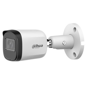HDCVI камера Dahua HAC-B2A21-U-0360B, насочена "bullet" камера, 2MPix(1920x1080@25fps), 3.6mm, IR осветеност (до 30м), външна IP67 | JAR Computers Dahua HAC-B2A21-U-0360B