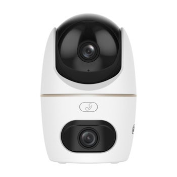 IP камера Dahua H5D-5F-0360B Hero, куполна PTZ (Pan/Tilt/Zoom) камера, 5MPix(2880x1620@15fps), 3.6mm обектив, H.265, IR осветеност (до 30 метра), вътрешна, Wi-Fi, LAN, microSD слот до 256GB, микрофон и говорител | JAR Computers Dahua H5D-5F-0360B Hero