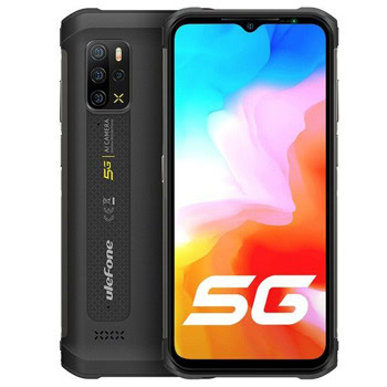 Смартфон Ulefone Armor 12 5G (черен), поддържа 2 SIM карти, 6.52" (16.56cm) IPS LCD дисплей, осемядрен Mediatek Dimensity 700 2x2.2GHz & 6x2.0GHz, 8GB RAM, 128GB Flash памет(+microSD слот), 48.0 + 8.0 + 2.0 + 2.0 & 16.0 Mpix камери, Android, 296g | JAR Computers Ulefone Armor 12 5G 6937748734338