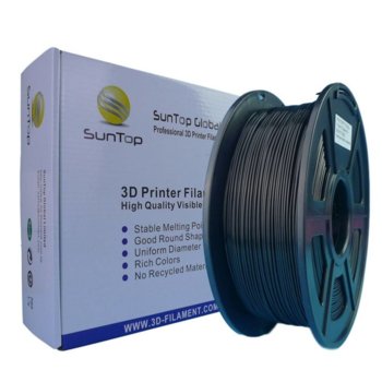 Консуматив за 3D принтер, PLA, 1.75mm, черен, 1kg | JAR Computers SunTop K01D0ST175-C0A