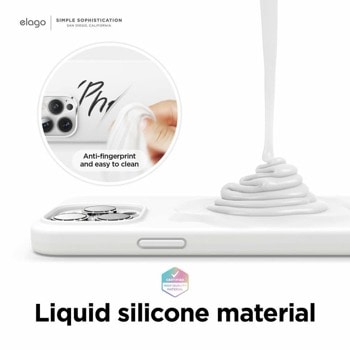 Elago Soft Silicone Case ES13SC61PRO-WT