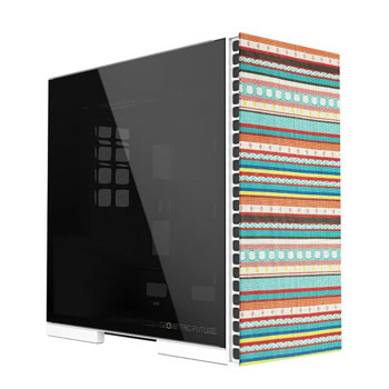 Кутия Geometric Future Model 8 Bohemia, EATX/ATX/mATX/Mini-ITX, 1x USB 3.1 Type-C, 2x USB 3.0, с прозорец, бяла, без захранване | JAR Computers Geometric Future Model 8 Bohemia 1AM8BMWT00AA0