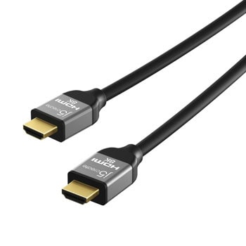 Кабел j5create JDC53, от HDMI(м) към HDMI(м), 2m, черен, 8K@60Hz | JAR Computers Кабел j5create JDC53