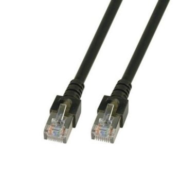 Пач кабел EFB Elektronik K5456.2, SFTP, cat.5e, 2m, черен | JAR Computers EFB Cat.5e 2m SFTP черен K5456.2