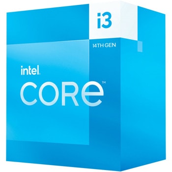 Процесор Intel Core i3-14100, четириядрен (3.5/4.7GHz, 12MB Cache, 1.5GHz графична честота, LGA1700) BOX, с охлаждане | JAR Computers Intel Core i3-14100 Box BX8071514100