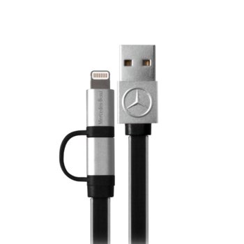 Mercedes-Benz MFI USB A(м) to Lighting/USB Micro B