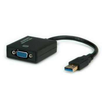 Roline 12.99.1037 USB3.0(м) to VGA(ж)
