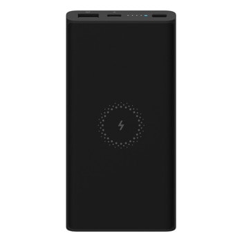 Външна батерия/power bank/ Xiaomi Mi 10W Wireless Power Bank, 10000mAh, USB C, черна image