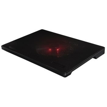 Охлаждаща поставка за лаптоп HAMA Slim (53067), за лаптоп до 15.6" (39.62 cm), 1x USB, 1x вентилатор, черна image