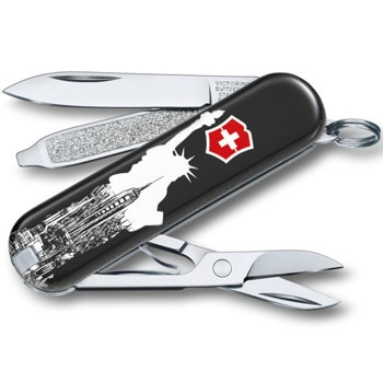 Джобен нож Victorinox Classic LE 2018 New York, черен | JAR Computers Victorinox Classic LE 2018 New York 0.6223.L1803