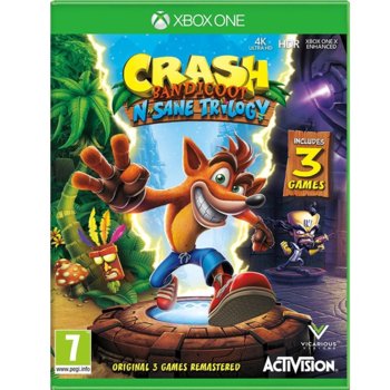 Игра за конзола Crash Bandicoot N. Sane Trilogy, за Xbox One | JAR Computers Crash Bandicoot N. Sane Trilogy Xbox One