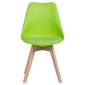 Трапезен стол Carmen 9958 B зелен