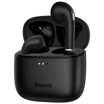 Слушалки Baseus Bowie E8 TWS In-Ear Bluetooth Earbuds (NGE8-01), безжични, Bluetooth, микрофон, 13mm драйвери, до 5 часа време на работа, черни | JAR Computers Baseus Bowie E8 TWS In-Ear Bluetooth Earbuds