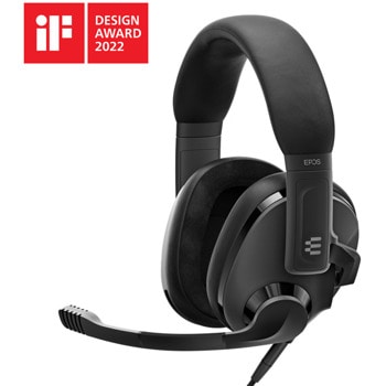 Слушалки EPOS H3, микрофон, гейминг, черни | JAR Computers Epos H3 1000888